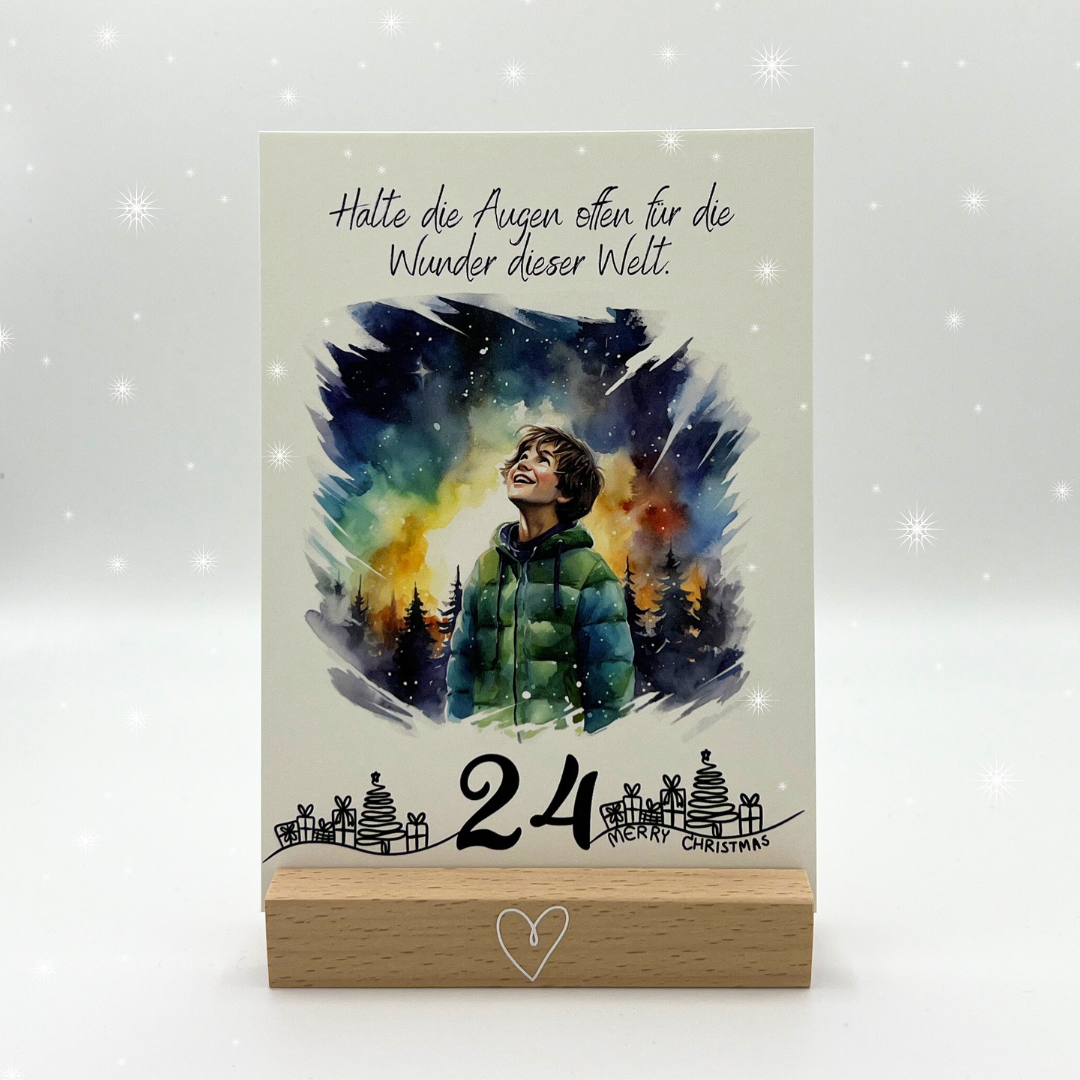 Heiligabend Adventskalender Achtsamer Impuls