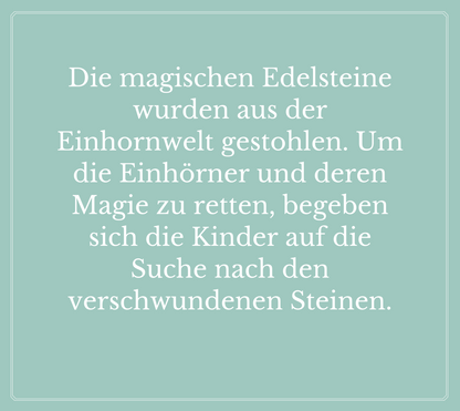 Einhorn Schatzsuche für Kinder (4-6 Jahre) zum Ausdrucken